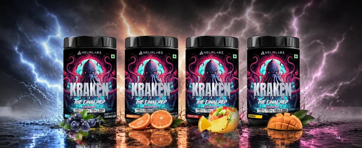 Helixlabz Kraken Pre-Workout banner 2