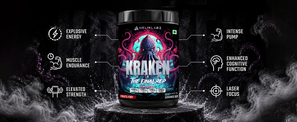 Helixlabz Kraken Pre-Workout banner 4
